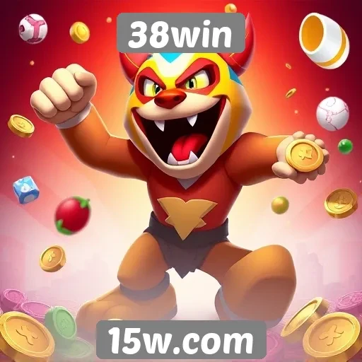 Variedade de jogos disponíveis no site 38win